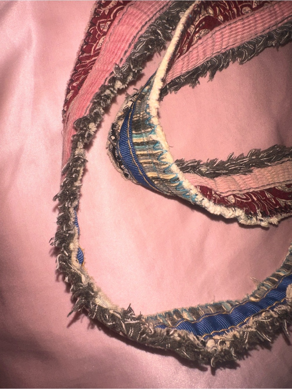 Lucky Brand Retro fabric belt - Picture 7 of 12
